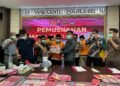 Polres Berau Musnahkan BB Narkotika dari 25 Tersangka