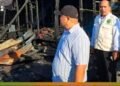 Wabup Gamalis Serahkan Bantuan Ke Korban Kebakaran Di Sei Kuyang, Teluk Bayur