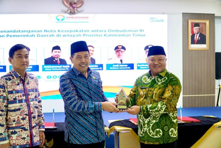 Pemkab Berau Dan Ombudsman RI Lakukan MoU Peningkatan Pelayanan Publik