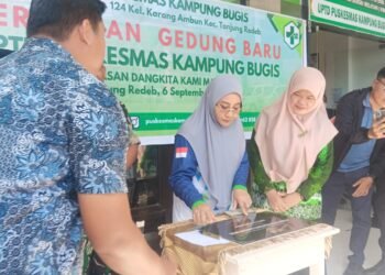 Bupati Resmikan Puskesmas Kampung Bugis