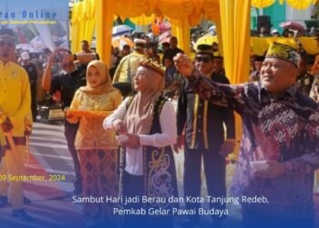Sambut Hari jadi Berau dan Kota Tanjung Redeb, Pemkab Gelar Pawai Budaya