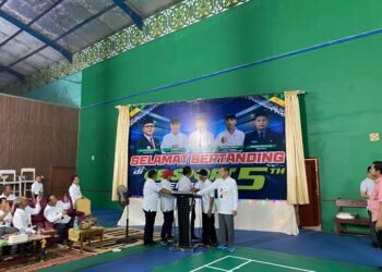 Turnamen Bulu Tangkis Cahaya Berlian Open Ke-5, Diikuti 360 Peserta