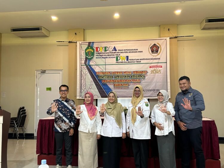 Wujudkan Keluarga Tanggung, DKP3A Gandeng PWI Gelar Sosialisasi Literasi Media