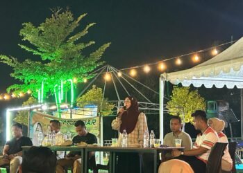 Sri Juniarsih Mas “Ngobras” di Story Mount Bersama Pemuda