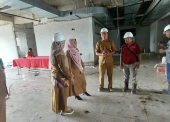 Tinjau Pembangunan RSUD, Bupati Pastikan Standar BPJS Terpenuhi