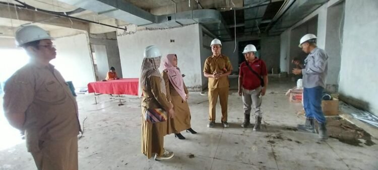 Tinjau Pembangunan RSUD, Bupati Pastikan Standar BPJS Terpenuhi