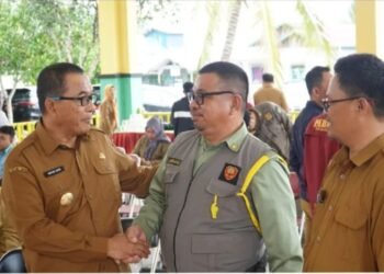 Kunjungi  Kecamatan Pesisir, Pjs Sufian Agus Selalu Ingatkan Netralitas ASN Dalam Pilkada