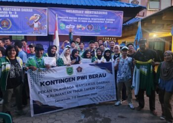 Raih Lima Emas, Berau Juara Umum Porwada II Kaltim: Sekkab Beri Apresiasi