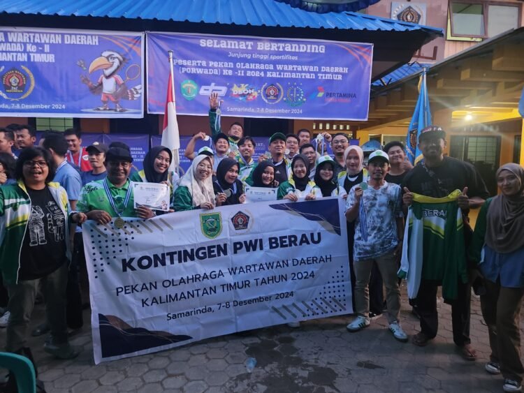 Raih Lima Emas, Berau Juara Umum Porwada II Kaltim: Sekkab Beri Apresiasi