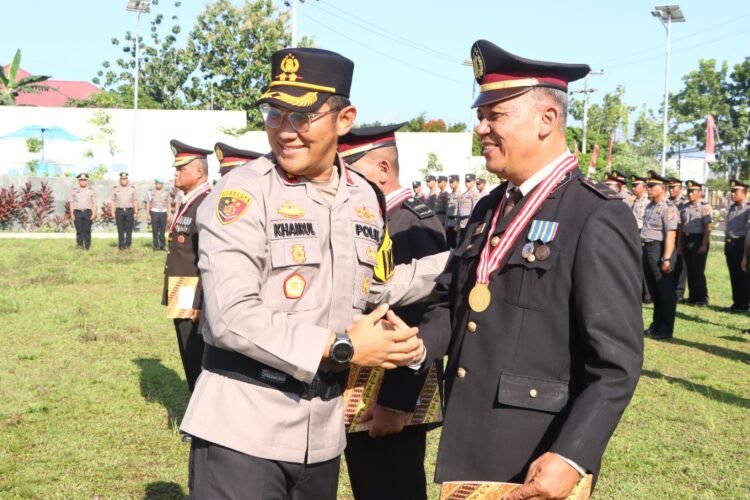 46 Personil Polres Berau Dapat Kenaikan Pangkat