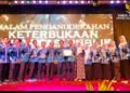 Meraih Nilai 99.60 Di Malam Anugerah Keterbukaan informasi Kaltim , Perumdam Batiwakkal Berau Terbaik 1 Kategori BUMD