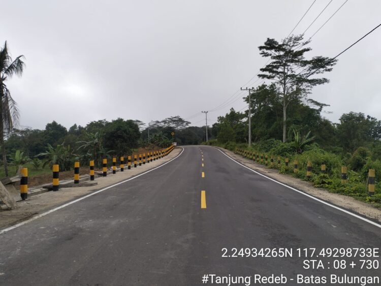 Pemkab Berau Bersama BP2JN Berhasil Perbaiki 6 Titik Longsor Selama 2024, Jalan Penghubung Berau-Kaltara