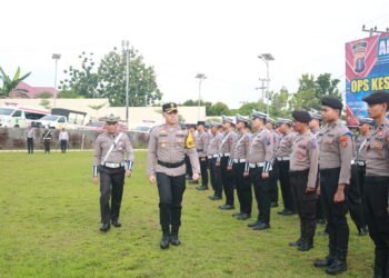 Polres Berau Gelar Operasi Keselamatan Mahakam 2025