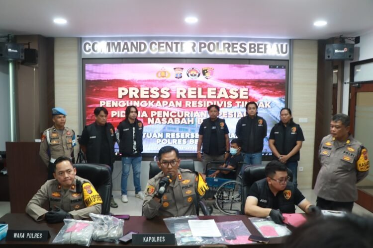 Dihadiahi Timas Panas, Pelaku Pembobol Uang Rp50 Juta Diamankan di Kutai Timur