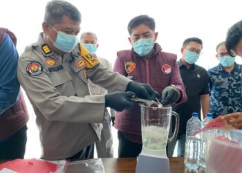 Polres Berau Musnahkan 242 Gram Sabu dan 84 Gram Ganja, Tegas Perangi Narkoba