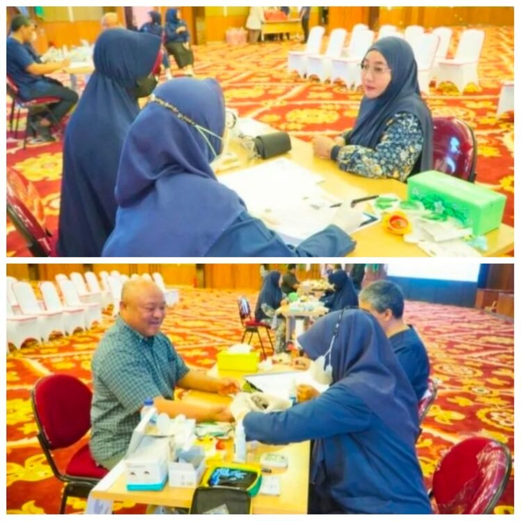 Bupati dan Wabup Jalani Tes Kesehatan Jelang Retret Kepala Daerah