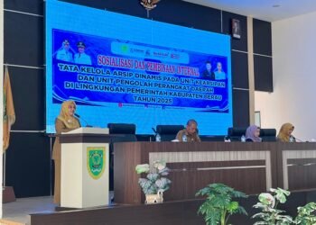 Bupati Buka Sosialisasi Yang Digelar Dinas Perpustakaan Dan Kearsipan