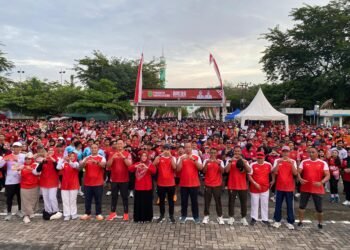 Bupati Sri Juniarsih Mas Lepas Ribuan Peserta Lari Kemerdekaan 2025