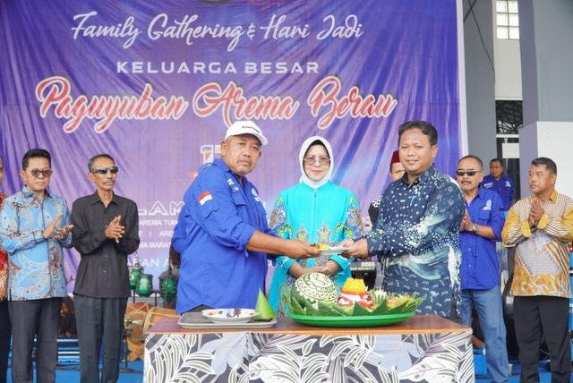 Sekda M Said Hadiri Langsung HUT Ke-17 Paguyuban Arema Berau