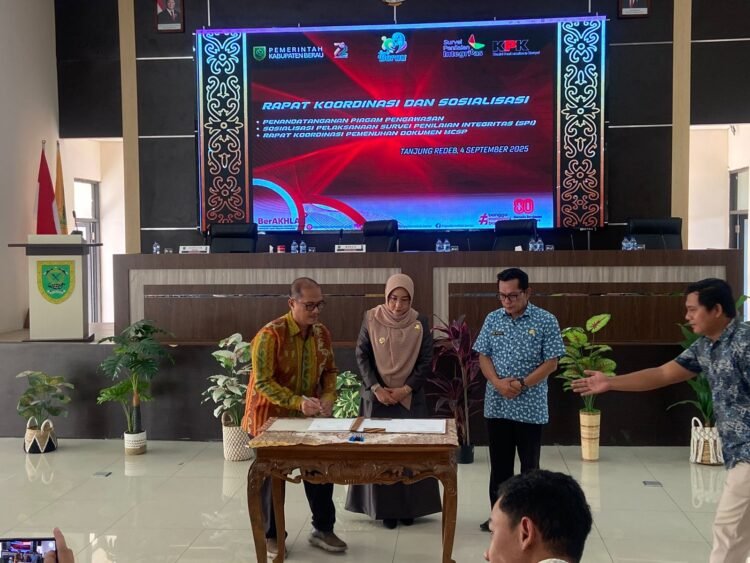 Pemkab Berau Mantapkan Tata Kelola Bersih Lewat SPI dan MCSP