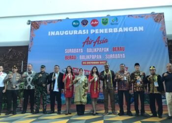 AirAsia Resmi Terbang Perdana Berau-Surabaya