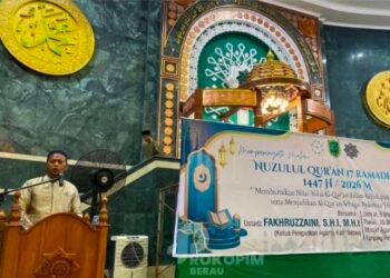 Sekda M Said Hadiri Peringatan Nuzulul Qur’an di Berau