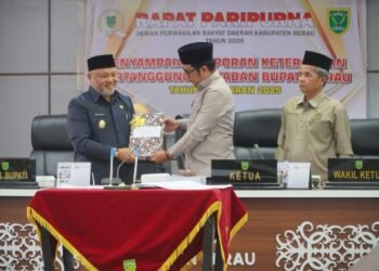 LKPJ 2025 Diserahkan ke DPRD, Pemkab Berau Catat Penurunan Kemiskinan