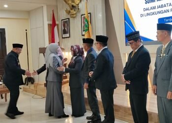 Terkena Mutasi, 11 Pejabat Berau Diminta Fokus Ditengah Efisiensi Anggaran