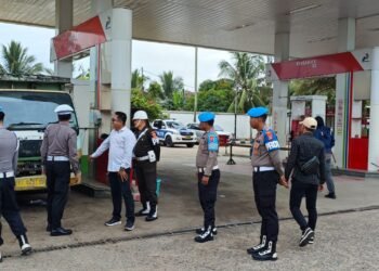 Polres Berau Sikat Praktik Kecurangan BBM Subsidi Di SPBU