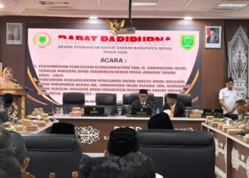 PAW Anggota DPRD Berau, Bupati Minta Muhammad Amin Segera Beradaptasi